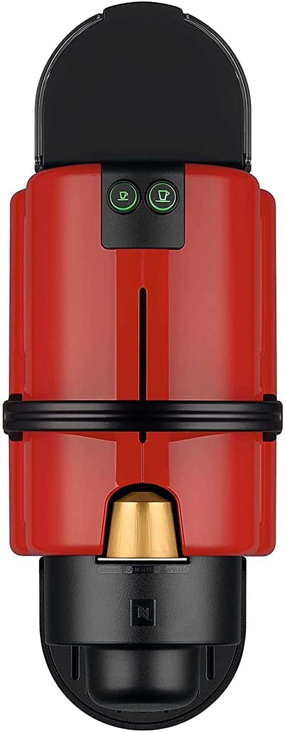 Cafetière à capsule Avireo rouge rubis réservoir 0,7 litre