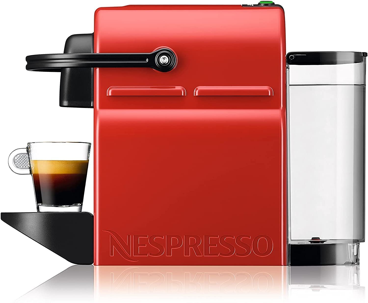 Cafetière à capsule Avireo rouge rubis réservoir 0,7 litre