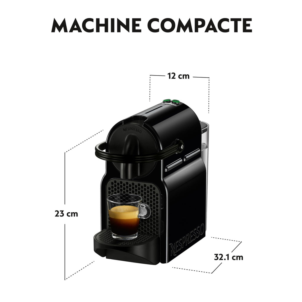Cafetière compacte Avireo noire 19 bars