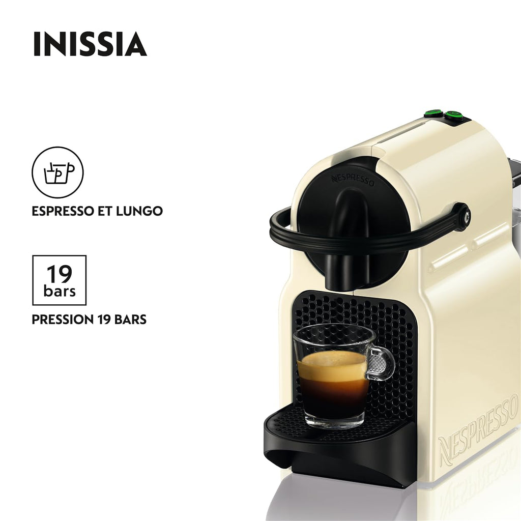 Cafetière compacte Avireo crème vanille 19 bars