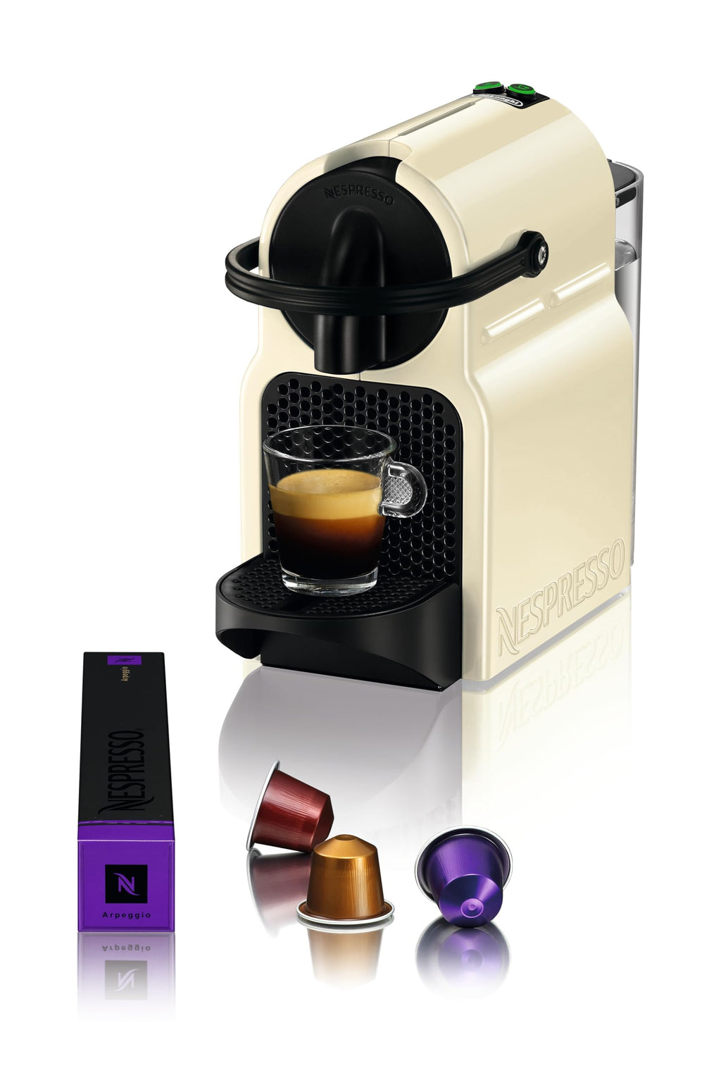 Cafetière compacte Avireo crème vanille 19 bars