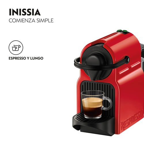 Cafetière à capsule Avireo rouge rubis réservoir 0,7 litre