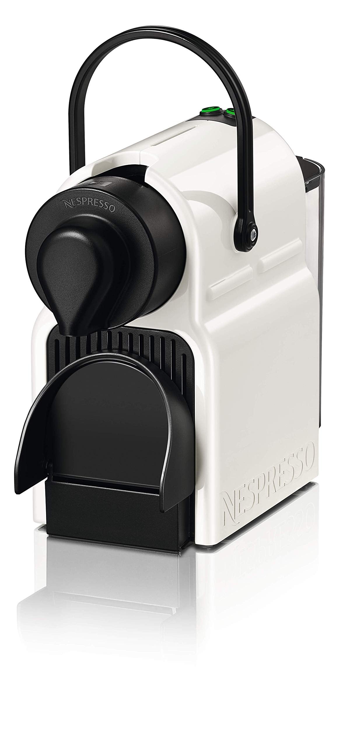 Cafetière à capsule Avireo rouge rubis avec mousseur lait blanc